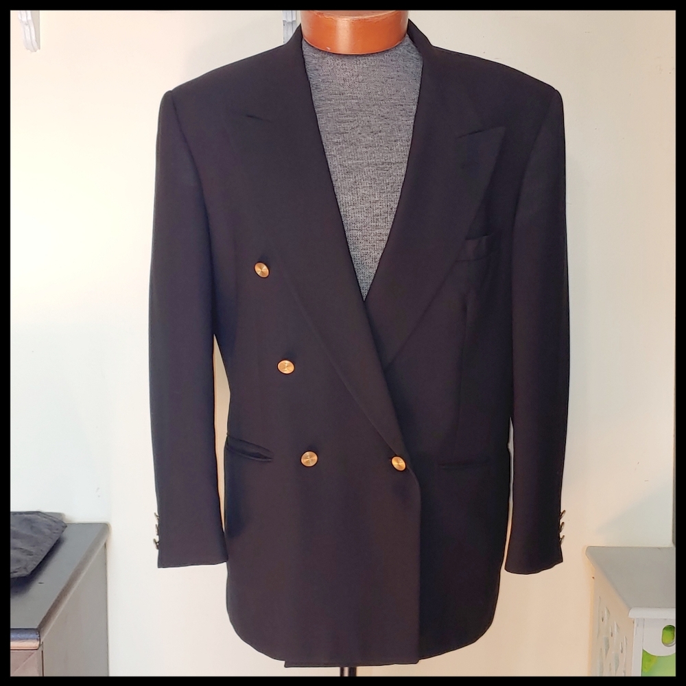 Black Garrison Park Suit Jacket